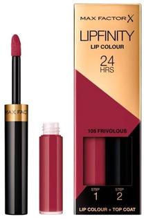 Lūpu krāsa Max Factor Lipfinity, 4.2 g, frivolous krās., 108