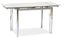 Stalas išskleidžiamas Modern GD-019, balta sp., 100 - 150 cm x 70 cm x 76 cm