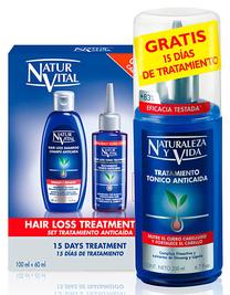 Matu kopšanas produktu komplekts Natur Vital, 160 ml