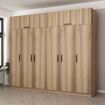 Шкаф Kalune Design 7521, коричневый цв., 52 см x 270 см x 235 см