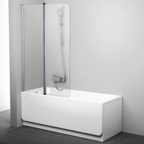 Ванная стенка Ravak CVS2 - 100 L, 99 см x 150 см, серебристый цв./прозрачный