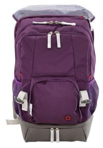 Portatīvā datora mugursoma Wenger Notebook Backpack, violeta krās., 15.6"