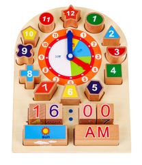 Развивающая игра Building Blocks Clock, 300 см, многоцветный