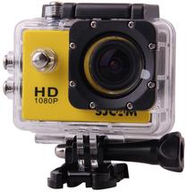 Sporta kamera Sjcam SJ4000 Yellow, dzeltena krās.