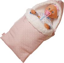 Lėlė - kūdikis Amo Toys Happy Friend Sleeping bag Sleeping bag, 32 cm, įvairių spalvų