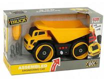 Žaislinis savivartis Assembled Truck, juoda sp./geltona sp.