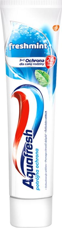 Dantų pasta Aquafresh Fresh & Minty, mėtų skonio, 75 ml