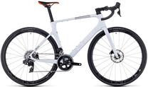 Велосипед шоссе Cube Agree C:62 Pro, 27 ″, 25" рама, белый цв./oранжевый цв.
