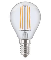 Lemputė Standart Filam LED, P45, 4000 °K, E14, 4.9 W, 470 lm