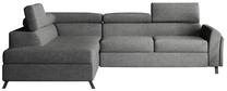 Kampinė sofa Kairos Sawana 05, pilka sp., kairinė, 197 x 265 cm x 95 cm