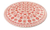 Kilimas vidaus Conceptum Hypnose Venice, balta sp./raudona sp., 100 cm x 100 cm