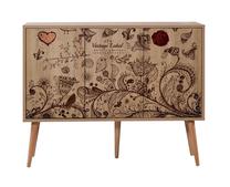 Spintelė Kalune Design Mega 731, ąžuolo sp., 36 cm x 120 cm x 90 cm