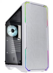 Kompiuterio korpusas BitFenix Enso Mesh RGB, balta sp.
