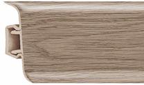 Плинтус Grace Rico Leo 177, 250 см x 5.6 см x 2 см, дубовый цв.
