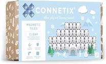 Magnētiskais konstruktors Connetix Clear Rectangle 00012, 12 gab., caurspīdīga krās.