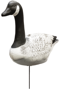 Sodo dekoracija "Žąsis" Besk Garden Goose 4750959113127, 41 cm x 23 cm x 61 cm, balta sp./juoda sp.