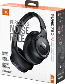 Bezvadu austiņas JBL Tune 780NC JBLT780NCBLK, melna krās.