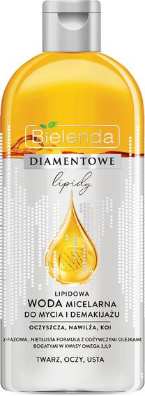 Micelārais ūdens Bielenda Diamond Lipids, 425 ml
