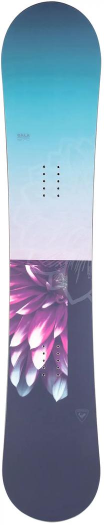 Snieglentė Rossignol Gala, mėlyna sp./violetinė sp., 146 cm x 23.4 cm