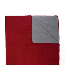 Lovatiesė Okko SH-9000-0185, raudona sp./pilka sp., 160 cm x 220 cm