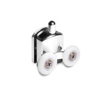 Dvigubi apatiniai ratukai dušo kabinai Thema Lux QZ-20 CH2D21, Ø 2.1 cm, 2 vnt.