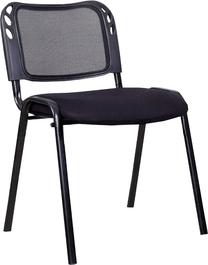 Lankytojų kėdė Home4you 27738, juoda sp., 52.5 cm x 53 cm x 78 cm