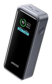 Lādētājs-akumulators (Power bank) Anker Prime, 12000 mAh, 65 - 130 W, melna krās.