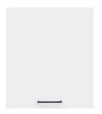 Viršutinė virtuvinė spintelė Junona Line, balta sp., 50 cm x 30.5 cm x 57.3 cm