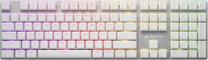 Vadu spēļu tastatūra Sharkoon PureWriter RGB PureWriter RGB Kailh Blue, EN, balta krās.