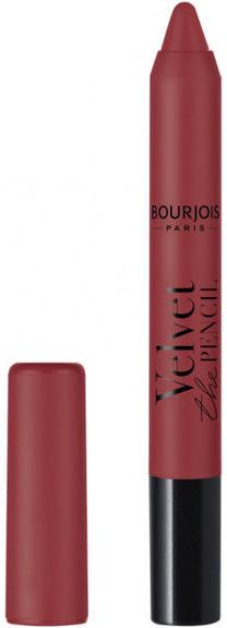 Lūpu krāsa Bourjois Paris Velvet The Pencil, 3 g, 11 red vin'tage