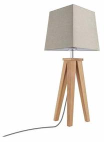 Galda stāvlampas Spot-Light Estella 6852174, E27, 25W, bēša krās./brūna krās.
