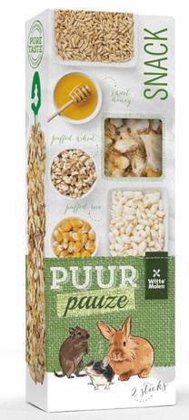 Kārumi grauzējiem Witte Molen Puur Pauze, trušiem/pelēm/grauzējiem, 0.22 kg, 2 gab.