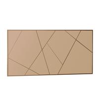 Veidrodis Kalune Design Orezo 116SAM1166, kabinamas, 60 cm x 120 cm, bronzos sp.