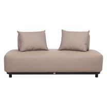 Sofa Home4you Amore, smėlio sp., 184 x 104 cm x 42 cm