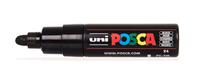 Žymeklis Uni Mitsubishi Posca, vienpusiai, juoda sp.
