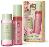 Veido priežiūros priemonių rinkinys Pixi Double Rose Glow, 180 ml