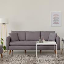 Sofa Hanah Home Sofia 867UNQ1353, pilka sp., 85 x 215 cm x 91 cm