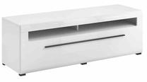 TV galds Helvetia Tulsa WM 41, balta krās., 140 cm x 49.6 cm x 52.4 cm