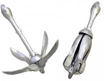 Inkaras Akara Folding Anchor, 2500 g, sidabro sp.