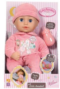 Кукла пупс Zapf Creation Baby Annabell Anabella Little, 36 см, розовый цв.