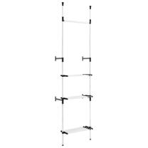 Spinta VLX Telescopic 321113, sidabro sp./juoda sp., 40 cm x 70 cm x 250 cm