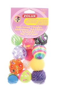 Pallid Zolux Cat Toy, mitmevärviline