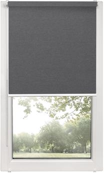 Ritininė užuolaida Mini, tamsiai pilka sp., 81 cm x 150 cm