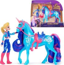 Lėlė su priedais Spin Master Unicorn Academy Isabel And River, 11.4 cm, įvairių spalvų