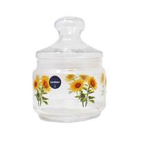 Lielapjoma produktu konteiners Luminarc Sunshine 10571849, 0.5 l, caurspīdīga krās./dzeltena krās.