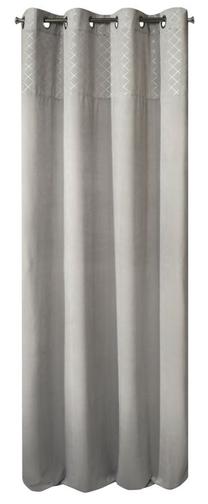 Nakts aizkari ZKCD-05, sudraba krās., 140 cm x 250 cm
