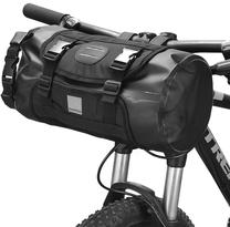 Dviračio krepšys Sahoo Waterproof Bike Bag 111369-SA, vandeniui atsparus nailonai, juoda sp.