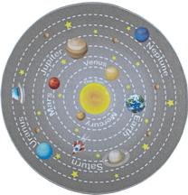 Ковер Conceptum Hypnose Universe 770CNF9165, многоцветный, 200 см x 200 см