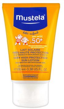 Losjonas įdegio priežiūrai Mustela SPF50, 100 ml