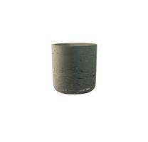 Gėlių vazonas Domoletti RP16-516 BL D24, keramika, Ø 24 cm, pilka sp.